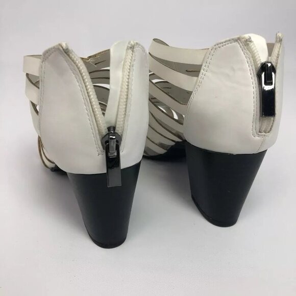 Easy Street Womens Dreamer Sandals White 9.5M - Picture 4 of 5